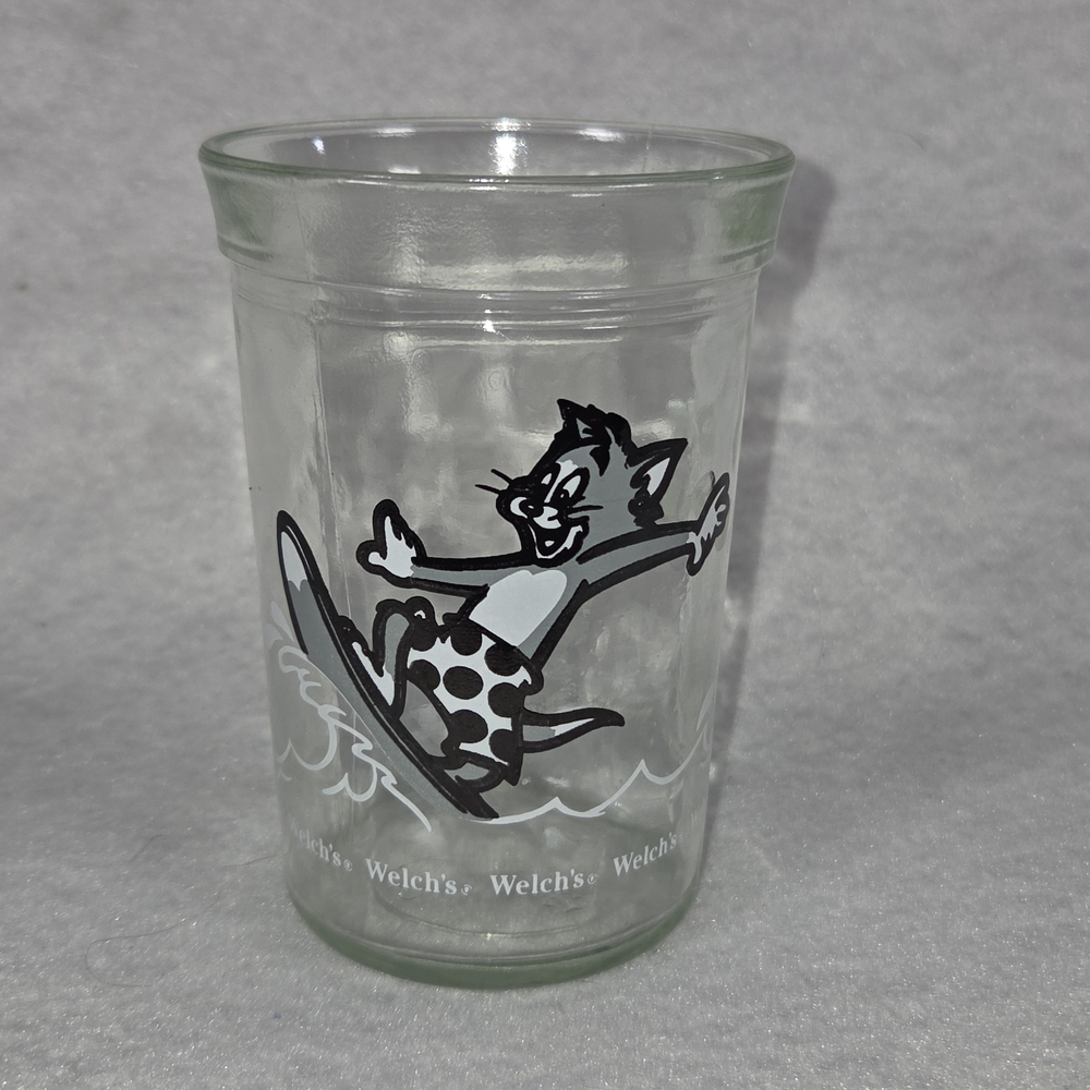 Vintage Tom And Jerry Glass.